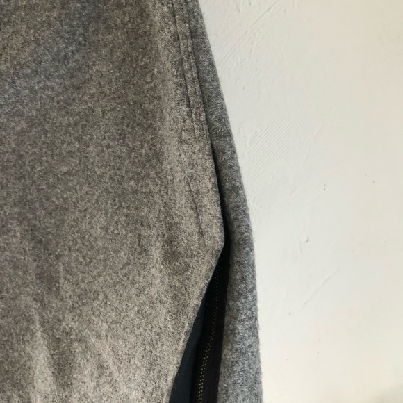 MADEWELL Grey side zip sweater top - Picture 5 of 7